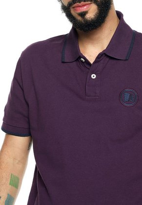 Polo Morado-Azul Americanino