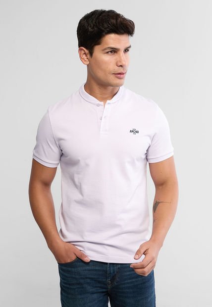 Camiseta Polo Lila AMERICANINO