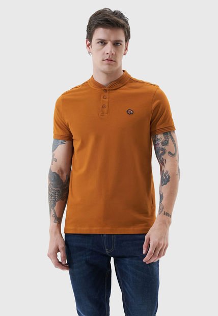 Polo Marrón AMERICANINO