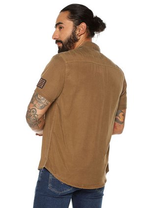 Camisa Caqui Americanino