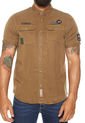 Camisa Caqui Americanino de Americanino