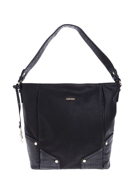 Bolso Negro Amphora,