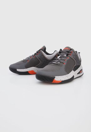 Tenis Basketball Gris-Naranja-Negro AND1 Delta