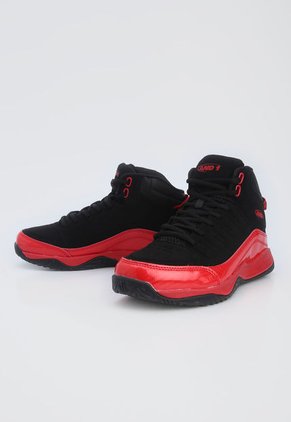 Tenis Basketball Negro-Rojo AND1 Pulse 2.0