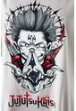Camiseta De Jujutsu Kaisen Gris Manga Corta Género Neutro XS de ANIME