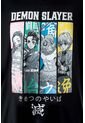 Camiseta De Demon Slayer Negra Estampada Género Neutro XS de ANIME
