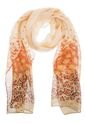 Pashmina Anna Flynn Animal Print Naranja de Anna Flynn