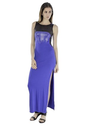 Vestido Anna Flynn Azul Rey