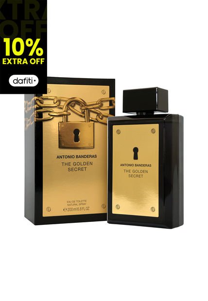 Perfume The Golden Secret De Antonio Banderas Para Hombre 200 Ml