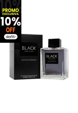 Perfume Seduction In Black De Antonio Banderas Para Hombre 200 Ml Antonio Banderas