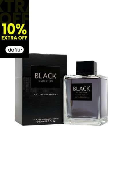 Perfume Seduction In Black De Antonio Banderas Para Hombre 200 Ml