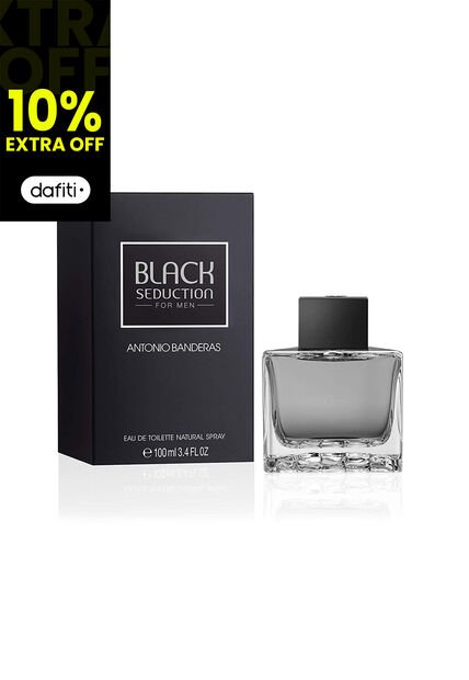 Perfume Seduction In Black De Antonio Banderas Para Hombre 100 Ml