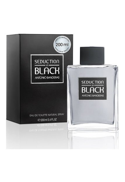 Perfume Seduction In Black De Antonio Banderas Para Hombre 200 Ml