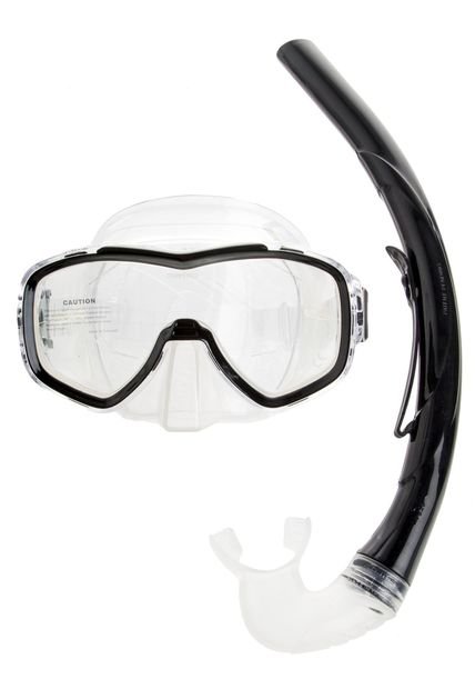 Set Snorkeling Aquatek Negro