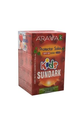 Protector Solar En Gel Sun Dark Kids SPF 60 X 24 Sobres