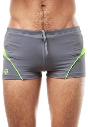 Traje de Baño Gris-Verde Neón arena M Versus Short