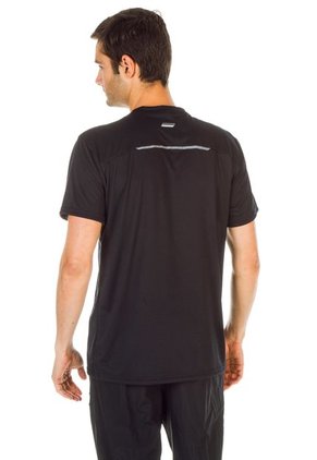 Camiseta Negro arena T Shirt Reflective Tape