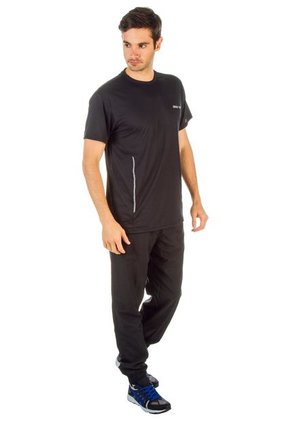 Camiseta Negro arena T Shirt Reflective Tape