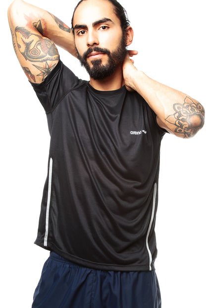 Camiseta Negra arena T Shirt Law