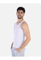 Camiseta Esqueleto Blanco Para Hombre Acanalado de Arequipe