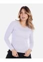 Camiseta Manga Larga Básica Para Mujer de Arequipe
