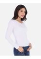 Camiseta Manga Larga Básica Para Mujer de Arequipe