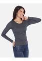 Camiseta Manga Larga Básica Para Mujer de Arequipe