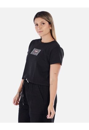 Camiseta Con Mangas Cortas Y Cuello Redondo