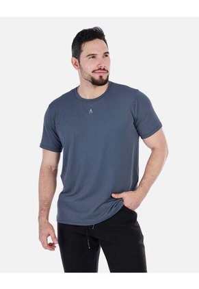 Camiseta Deportiva Texturizada Para Hombre
