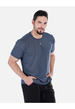 Camiseta Deportiva Texturizada Para Hombre