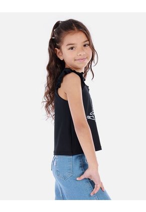 Camiseta Sin Mangas Para Niña Con Diseño De Bailarina