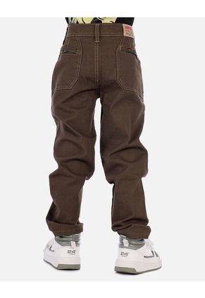 Pantalón Tipo Carpintero Para Niño Con Bolsillos Decorativos