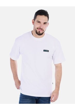 Camiseta Casual Para Hombre Cuello Redondo