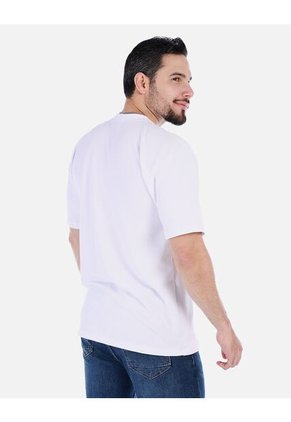 Camiseta Casual Para Hombre Cuello Redondo