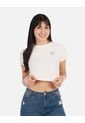 Blusa Top Manga Corta Con Estampado Pequeño Para Mujer de Arequipe