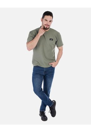 Camiseta Básica De Hombre Manga Corta