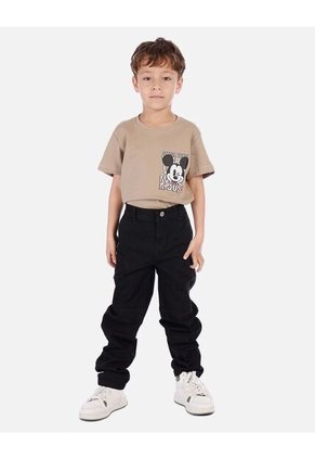 Pantalón Tipo Carpintero Para Niño Con Bolsillos Decorativos