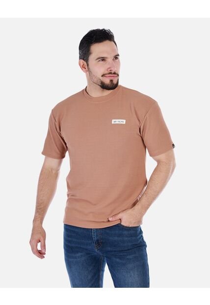 Camiseta Casual Para Hombre Cuello Redondo