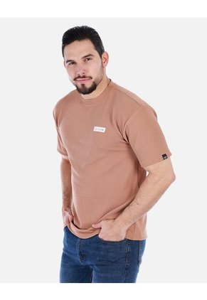Camiseta Casual Para Hombre Cuello Redondo