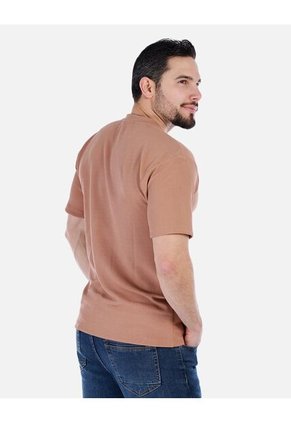 Camiseta Casual Para Hombre Cuello Redondo