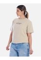 Camiseta Básica Mujer Con Estampado de Arequipe