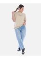 Camiseta Básica Mujer Con Estampado de Arequipe