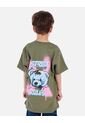 Camiseta Para Niño Con Diseño Urbano Y Estampado De Oso de Arequipe