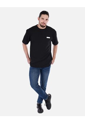 Camiseta Casual Para Hombre Cuello Redondo