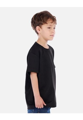 Camiseta Waffle Para Niño Con Fit Amplio Y Textura Acanalada