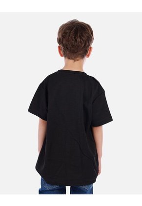 Camiseta Waffle Para Niño Con Fit Amplio Y Textura Acanalada