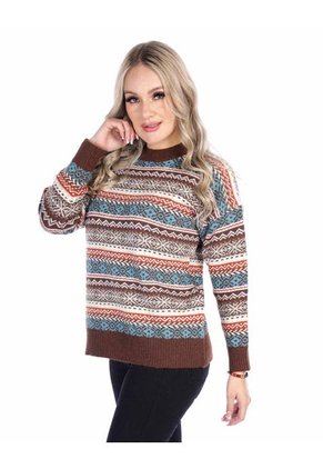 Saco Estampado Mujer