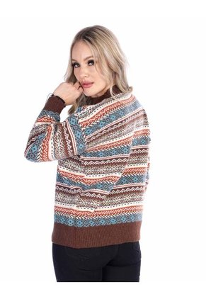 Saco Estampado Mujer