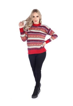 Saco Estampado Mujer