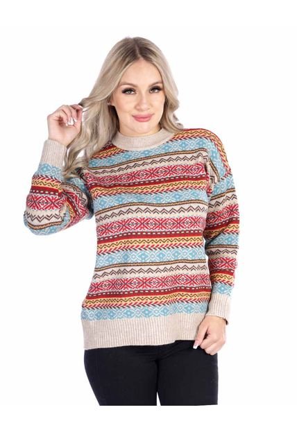 Saco Estampado Mujer